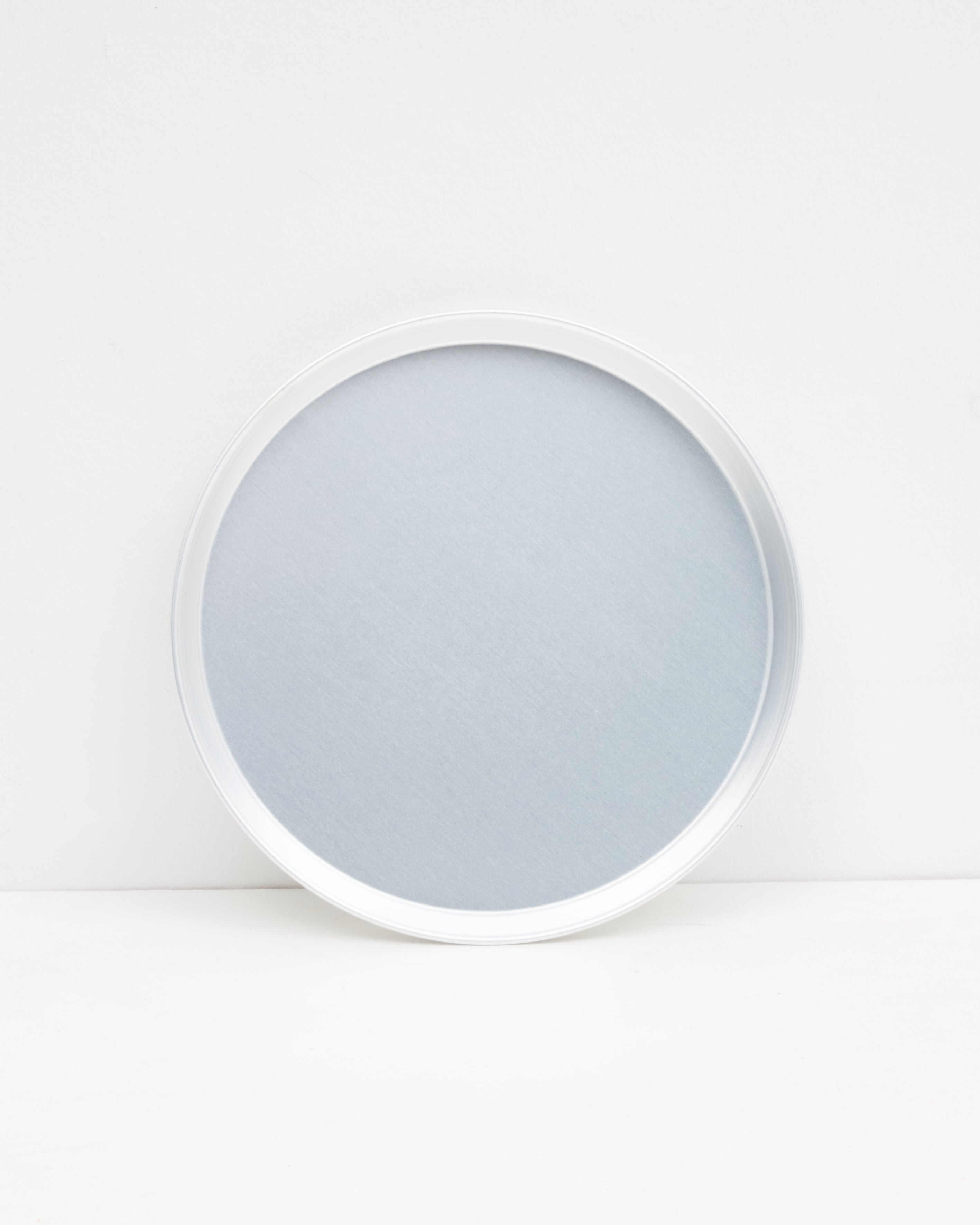 !Studio: O16 Tortiera 32 cm rund tærteform i rustfrit stål — studieoptagelse ovenfra på hvid baggrund | O16 Tortiera 32 cm round steel tart pan — top-down studio shot on white